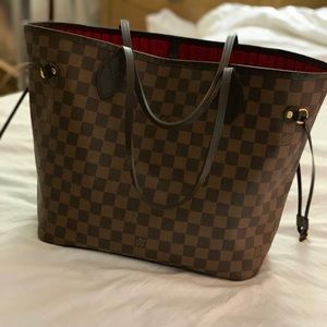 Authentic Louis Vuitton Neverfull MM (DE)